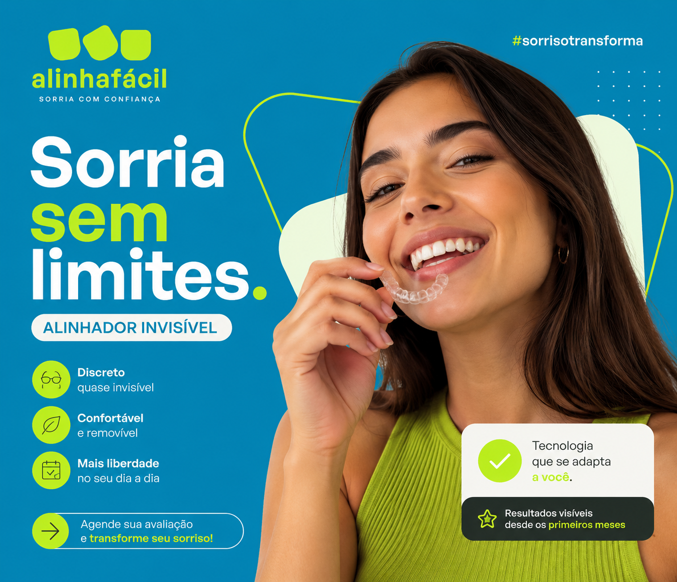 Post de rede social alinhafácil
