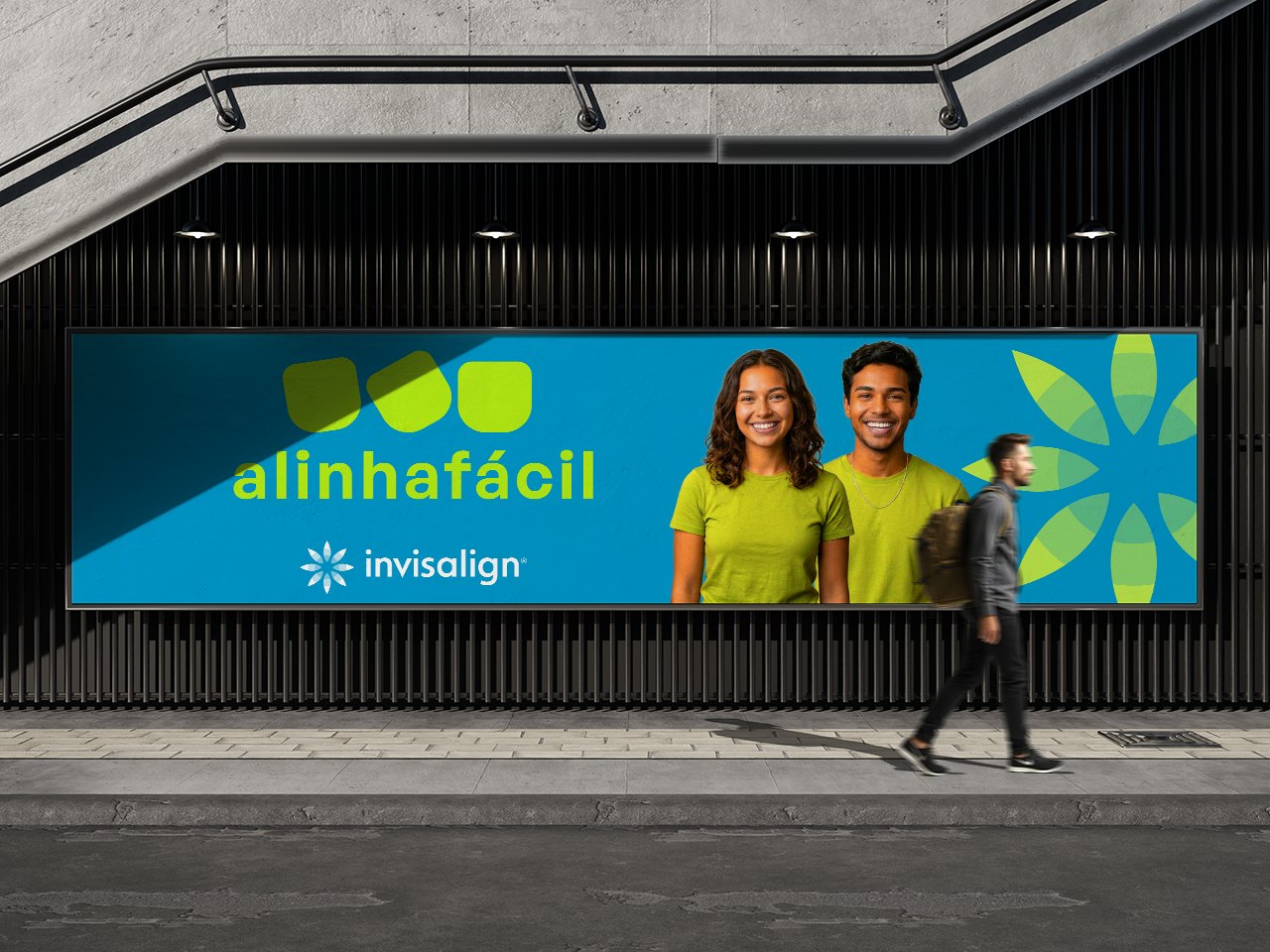 Painel urbano alinhafácil + Invisalign